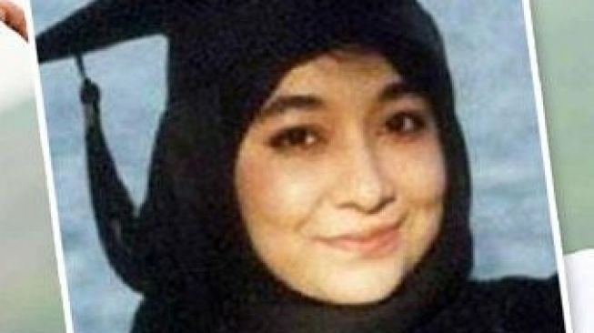 Aafia Siddiqui atau Lady Al Qaeda. (Twitter/Free Aafia Siddiqui@FowziaSiddiqui)