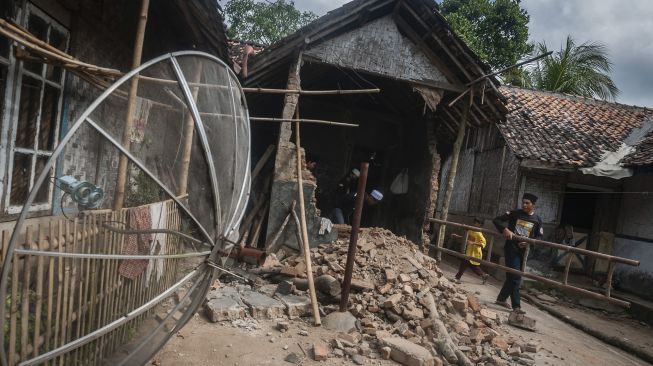 Survei BMKG: Konstruksi Rumah Warga Rusak Akibat Gempa Banten Tak Sesuai Standar