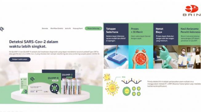 BRIN memperkirakan biaya penggunaan RT-LAMP jauh lebih murah dari RT PCR yang selama ini digunakan. [Tangkapan Layar]