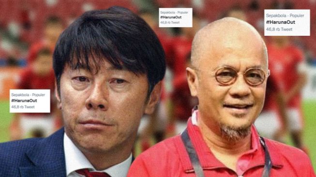 Dikecam Netizen karena Kritik Shin Tae-yong Mudah Tersinggung, Tagar Haruna Out Trending di Twitter
