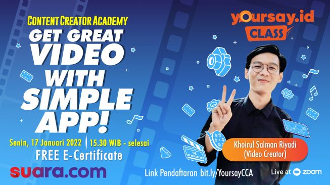 Yoursay.id Class: Belajar Editing Video Pakai Aplikasi VN di Smartphone