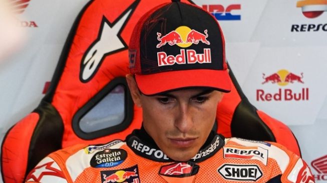 Rider Repsol Honda, Marc Marquez. [ANDREAS SOLARO / AFP]