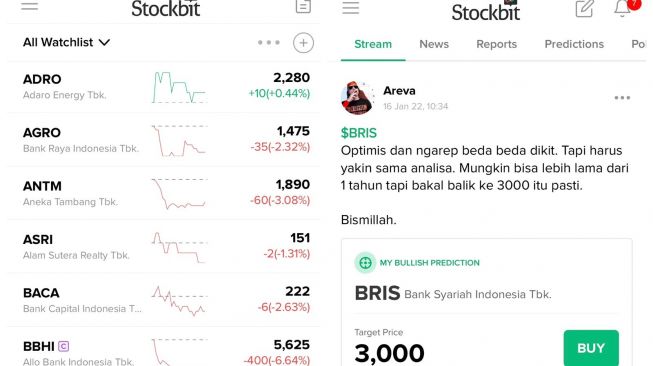 Gaet Investor Saham Stockbit Hanya Ambil Biaya Beli 0,1 Persen, Paling Murah di Industri