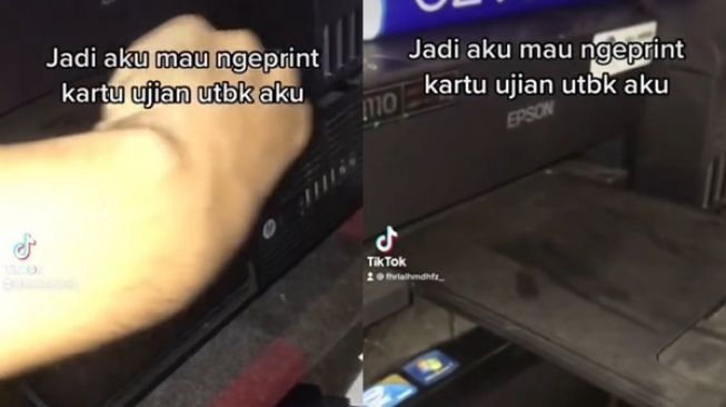 Cowok Cetak Kartu Peserta Ujian, Penampakan Fotonya Malah Jadi Horor: Kayak Jin