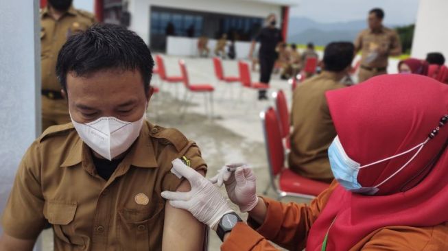 ASN Pemkot Bandar Lampung Mulai Jalani Vaksinasi Booster