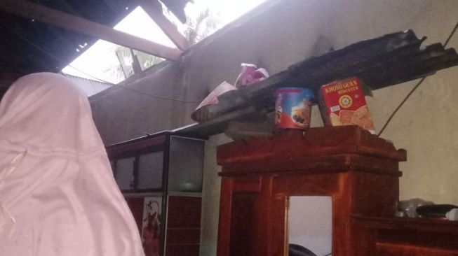 Angin Puting Beliung di Lampung Timur, 7 Rumah di Desa Margasari Rusak