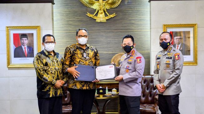 Kapolri Minta BPK Buat Pelatihan, Ingin Anggota Polri Punya Kemampuan Sebagai Auditor