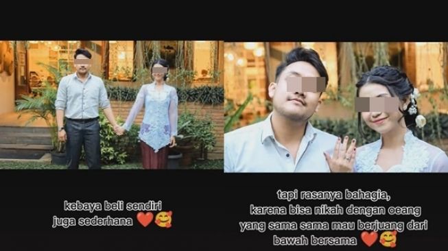 Viral Pasangan Nekat Nikah Cuma di KUA dan Makan Bareng Keluarga di Kafe, Warganet Ramai Mendukung (TikTok)