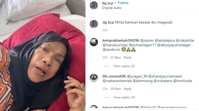 Terbaring Sakit, Dorce Gamalama Minta Bantuan Berobat ke Megawati hingga Jokowi