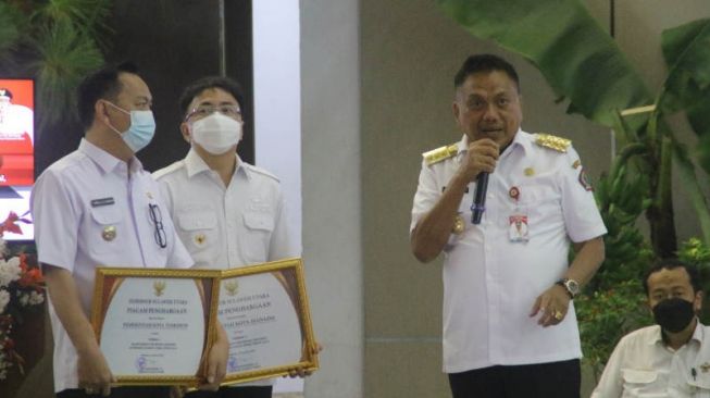 Manado dan Tomohon Terbaik Capaian Vaksinasi