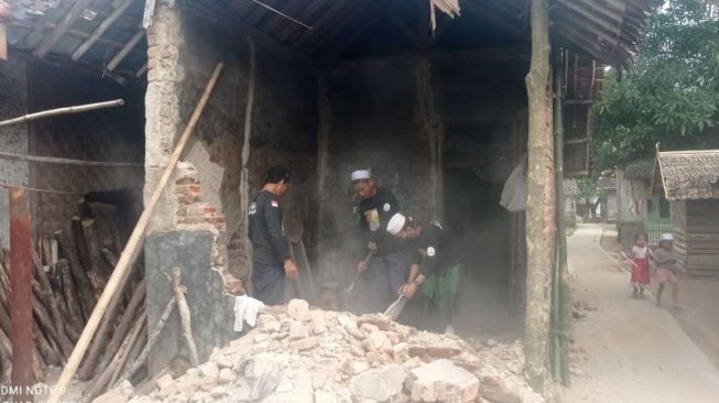 2556 Rumah Rusak di 30 Kecamatan Akibat Gempa Banten