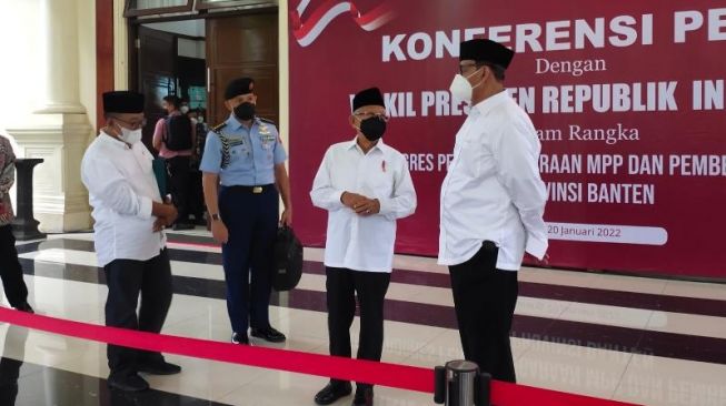 Baru Ada Tiga, Wapres Ma'ruf Amin Minta Banten Bangun Lima Mal Pelayanan Publik Tahun Ini