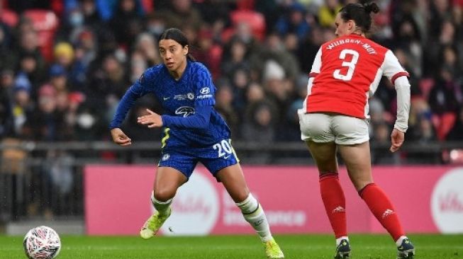 Pemain Chelsea asal Australia Samantha Kerr. [AFP]