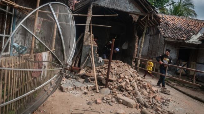 Jerit Korban Gempa Pandeglang, Minta Pemerintah Perbaiki Rumah