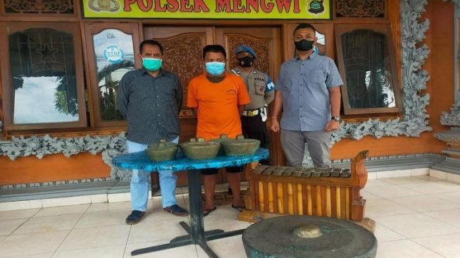 Seperangkat Gamelan di Mengwi Bali Hilang, Ternyata Dicuri Warga Sendiri