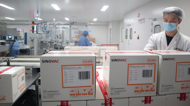 Sinovac Buka Pabrik Vaksin COVID-19 Baru di Beijing