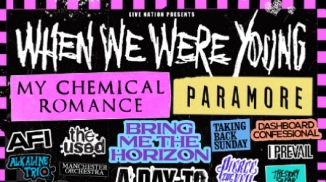 When We Were Young Festival: Info Lengkap Daftar Band, Harga Tiket, Cara Beli Tiket, Jadwal Konser