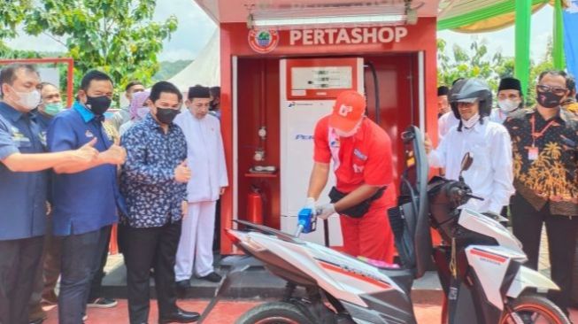 Ilustrasi Pertashop [Pertamina].