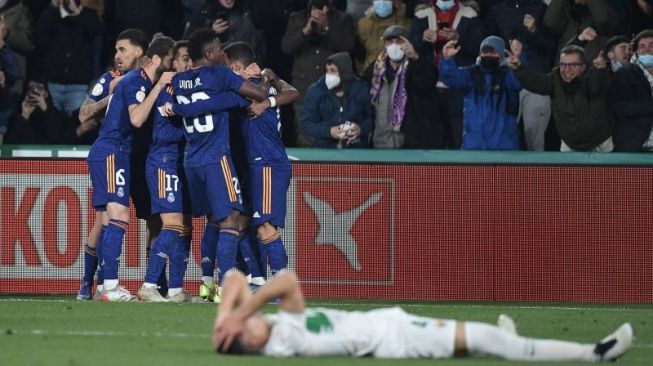 Ancelotti Ikut Senang Eden Hazard Cetak Gol dalam Comeback Dramatis Real Madrid