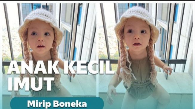 Terlalu Imut dan Menggemaskan, Anak Kecil Ini Sempat Dikira Boneka Arwah