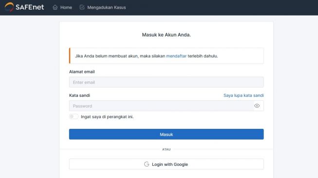 SAFEnet Kenalkan Platform Aduan Pelanggaran Hak-hak Digital