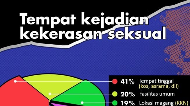 info grafis kekerasan seksual di DIY. [ema rohimah / suarajogja.id]