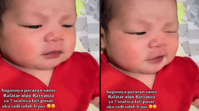 Bercanda Pilih Jodoh Anak Raffi-Gigi, Ekspresi Bayi Baru Lahir ini Jadi Sorotan: Mikir Keras