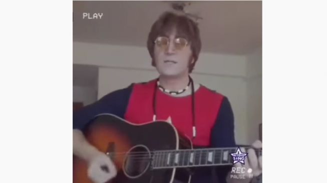 Bikin Kaget, John Lennon Nyanyikan Lagu Ciptaan Once Mekel