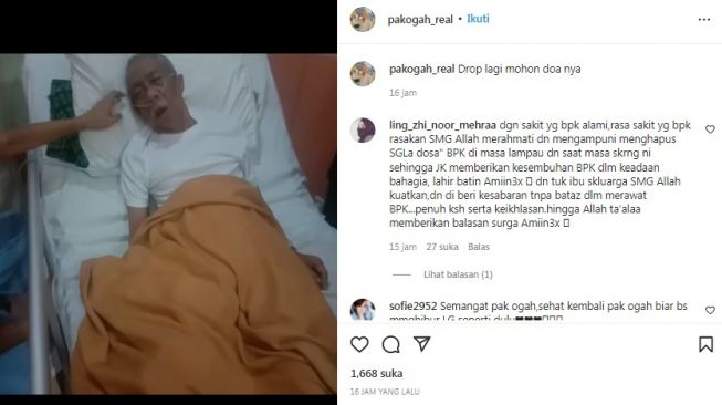 Unggahan Pak Ogah [Instagram/@ pakogah_real]