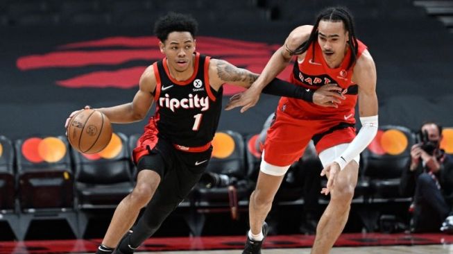 Hasil NBA: Portland Trail Blazers Tekuk Toronto Raptors 114-105