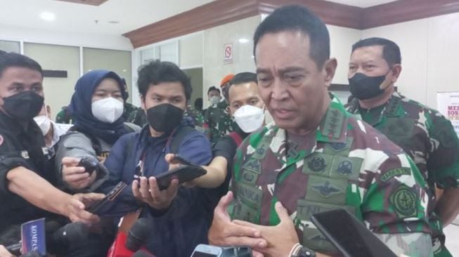 Panglima TNI Jenderal Andika Perkasa Kunjungi Timika Papua, Melayat 3 Prajurit Gugur Saat Baku Tembak