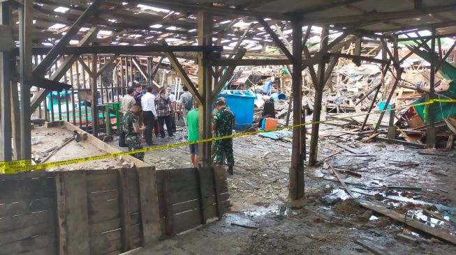 Ledakan Terjadi di Sibolga Sumut, Tiga Orang Terluka dan Sejumlah Rumah Porak Poranda