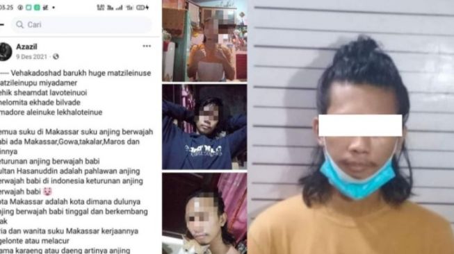 Polisi Tangkap Penghina Suku Bugis Makassar di Media Sosial