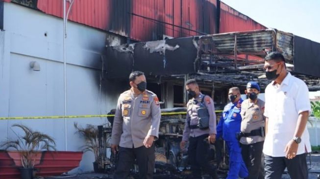 17 Pengunjung THM Doubel O Kota Sorong Hangus Terbakar, Polisi Masih Sulit Identifikasi