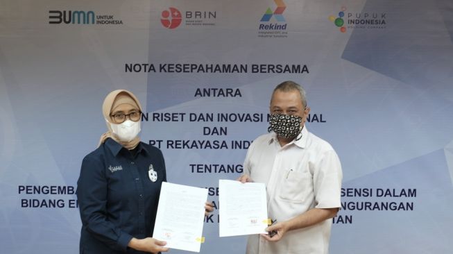 Rekind Gandeng BRIN Kembangkan Lisensi Teknologi Komersial Merah Putih