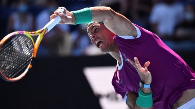 Kerja Keras Kalahkan Shapovalov, Rafael Nadal ke Semifinal Australian Open
