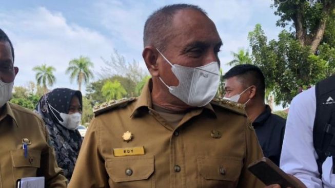 Gubernur Sumut Edy Rahmayadi Minta Polisi Usut Kerangkeng Manusia di Rumah Bupati Langkat