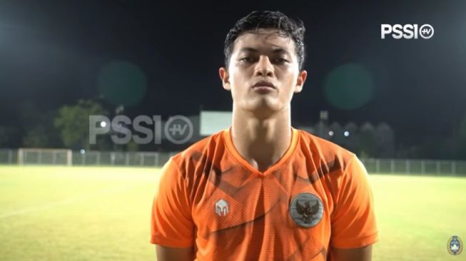 Alfeandra Dewangga berhasrat bawa timnas Indonesia menang demi menaikkan ranking FIFA. (YouTube/PSSI)