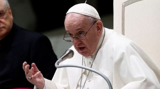 Teriak Ganggu Acara Paus Fransiskus, Pria di Vatikan Ditangkap