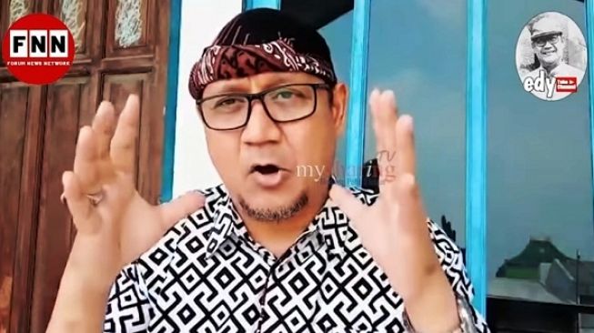 Edy Mulyadi tak digubris Prabowo Subianto. [Istimewa]