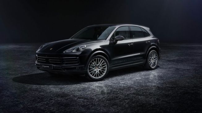 Tampilan eksterior Porsche Cayenne Platinum Edition [Newsroom Porsche].