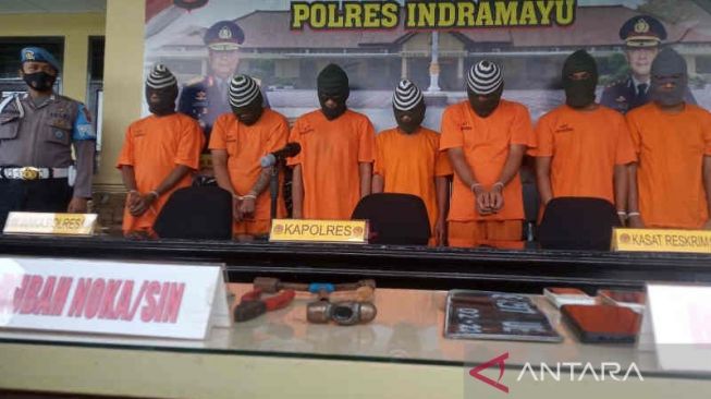 Beroperasi Sejak 2018, Jaringan Penadah Sepeda Motor Curian di Indramayu Akhirnya Diciduk Polisi