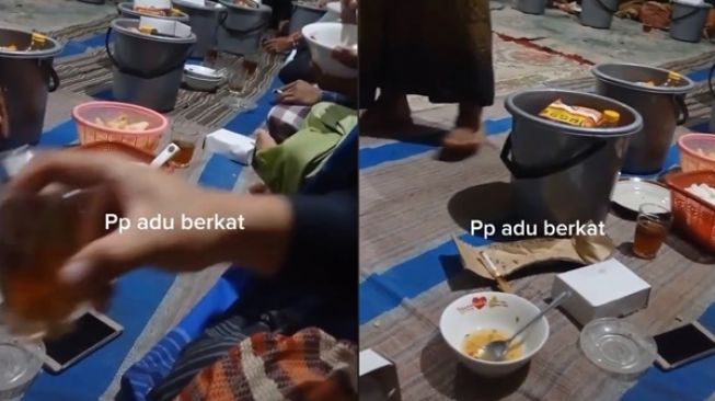 Viral Pengajian Dapat Berkat dengan Wadah Tak Biasa, Warganet: yang Tidak Hadir Menyesal Seumur Hidup