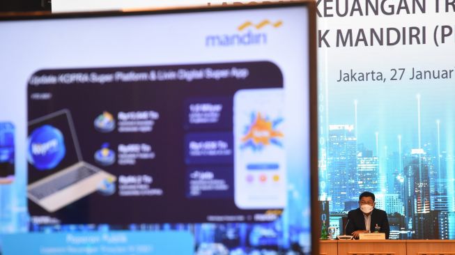 Paparan Kinerja Triwulan IV/2021 Bank Mandiri