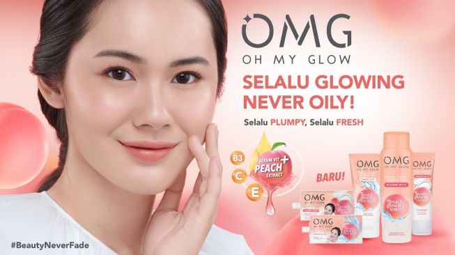 Perilisan Skincare OMG Oh My Glow Peach Glowing Series yang digelar Rabu (26/1/2022) [dok. OMG]