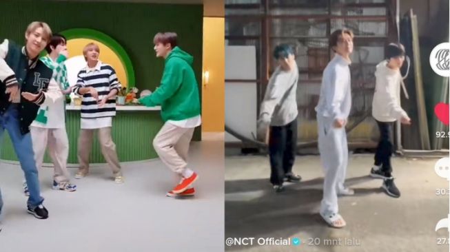 Bikin Heboh Penggemar, NCT Dream Unggah Video TikTok Pakai Lagu Dangdut 'Mendung Tanpo Udan'