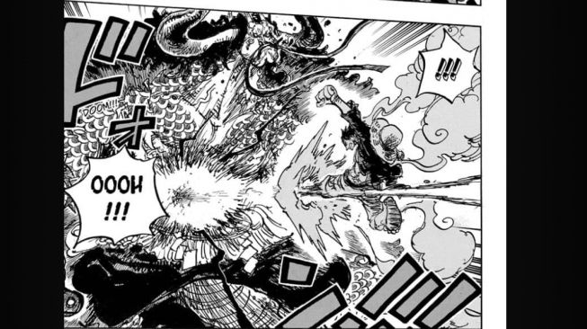 Link Baca One Piece Chapter 1038, Zunisha Gajah Raksasa Muncul di Pertarungan Luffy dan Kaido?