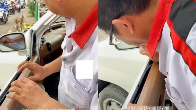 Rancang Mobil Dua Pintu untuk Anak Gadisnya, Aksi Bapak-bapak Ini Tuai Pujian Warganet