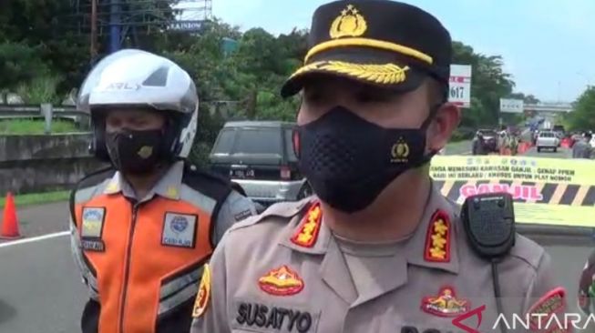 Polisi Jaga Sejumlah Titik di Bogor, Antisipasi Pelajar Ikut Demo Hari Ini di Jakarta