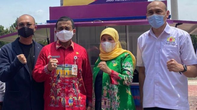 Kadin Jakarta Timur Dukung Raja IT Sumbangkan 20 Warung Gratis ke Tunanetra dan Marbot Masjid